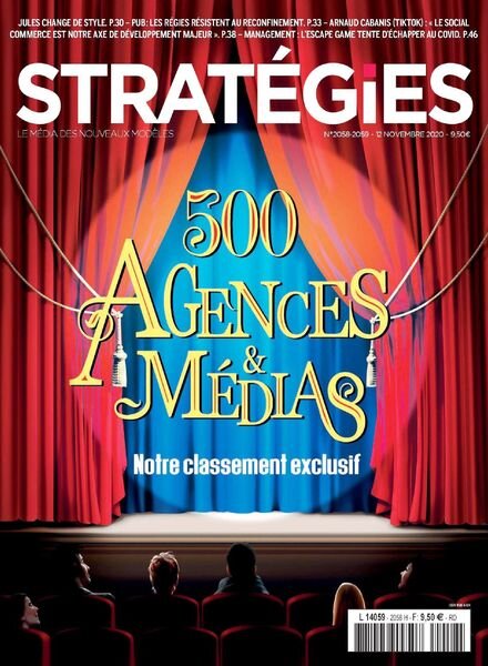 Strategies – 12 Novembre 2020 Cover
