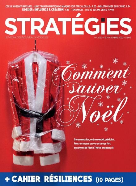 Strategies – 19 Novembre 2020 Cover