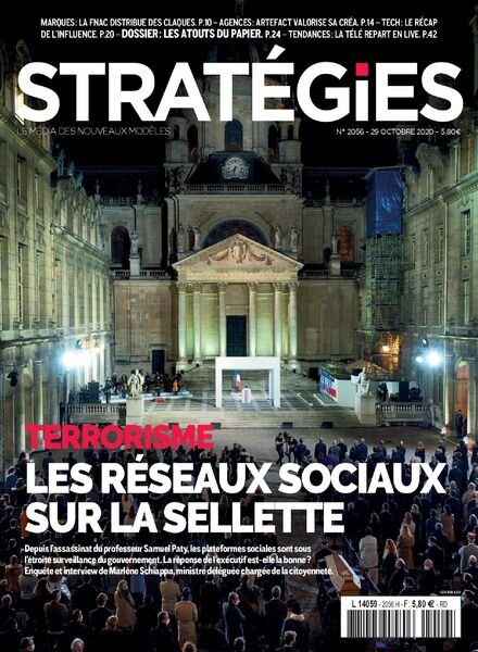 Strategies – 29 Octobre 2020 Cover