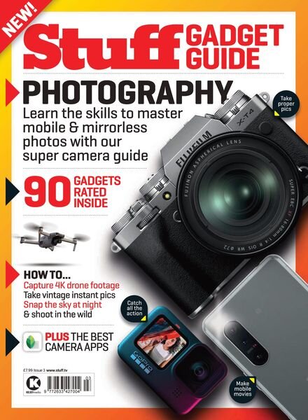 Stuff Gadget Guide – Issue 3 – November 2020 Cover