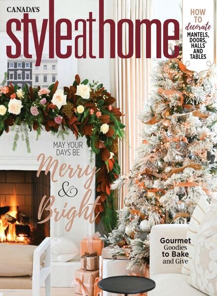 Style at Home Canada – December 2020 Cover