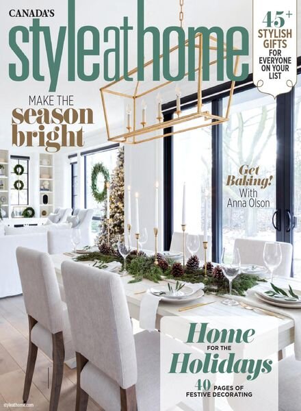 Style at Home Canada – November 2020 Cover