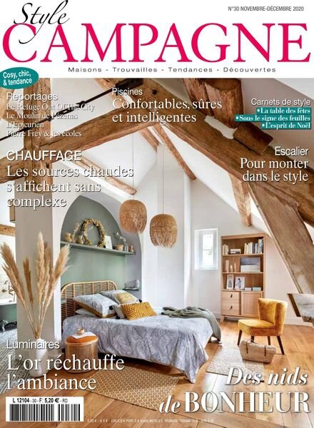 Style Campagne – Novembre-Decembre 2020 Cover
