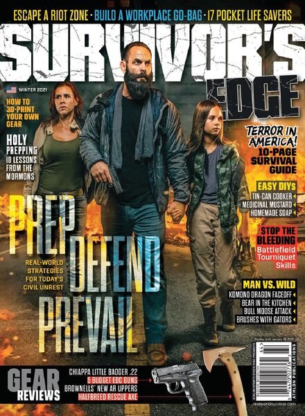 Survivor’s Edge – October 2021 Cover
