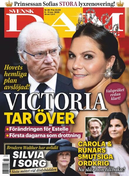 Svensk Damtidning – 05 november 2020 Cover