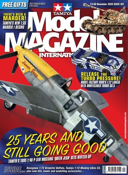 Tamiya Model Magazine – Issue 301 – November 2020 Cover