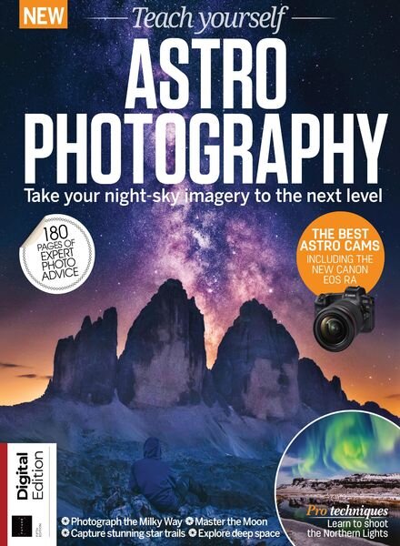 Teach Yourself Astrophotography – 5th Edition – November 2020 Cover