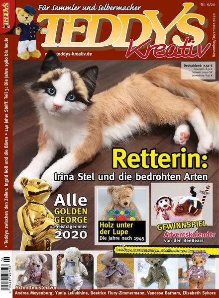 Teddys Kreativ – Dezember 2020 Cover
