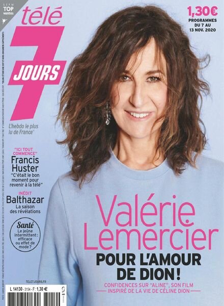 Tele 7 Jours – 07 novembre 2020 Cover