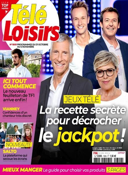 Tele Loisirs – 26 Octobre 2020 Cover
