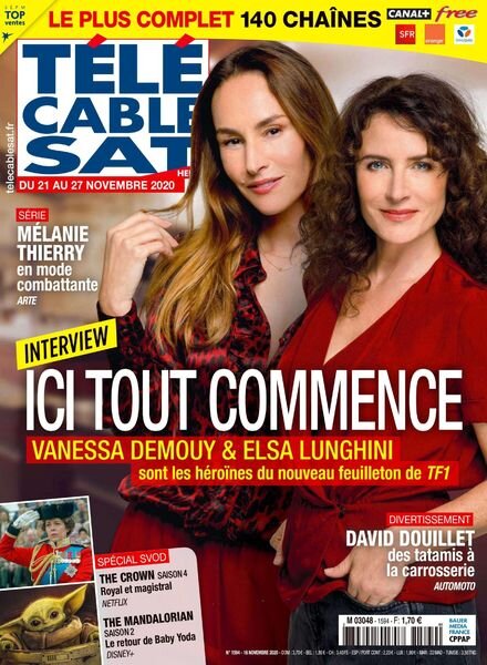 Telecable Sat Hebdo – 16 Novembre 2020 Cover