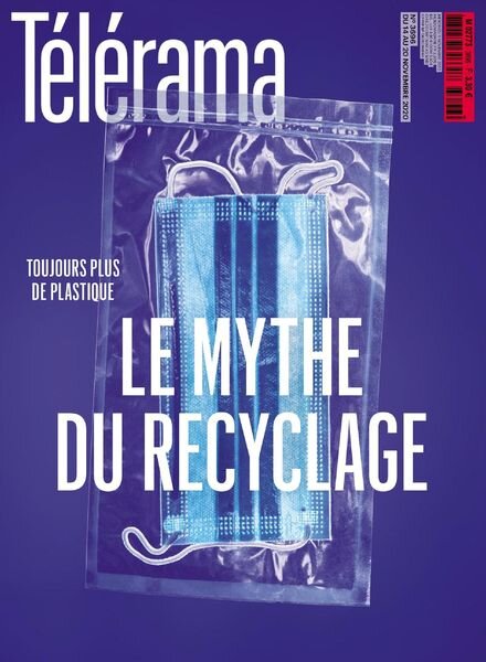 Telerama Magazine – 14 Novembre 2020 Cover
