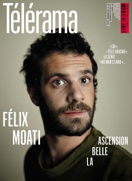 Telerama Magazine – 28 Novembre 2020 Cover