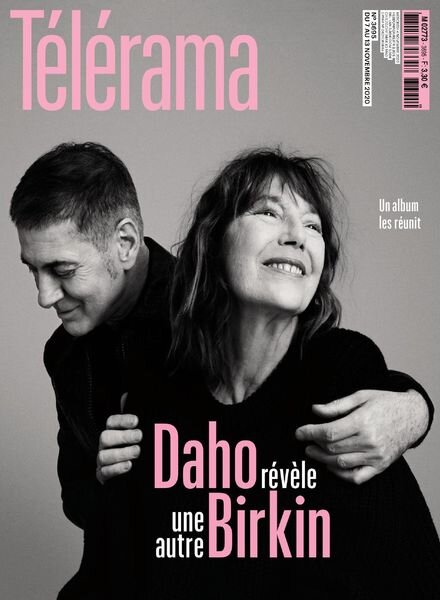 Telerama Magazine – 7 Novembre 2020 Cover