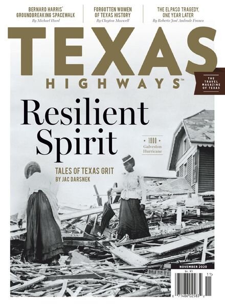 Texas Highways – November 2020 Cover