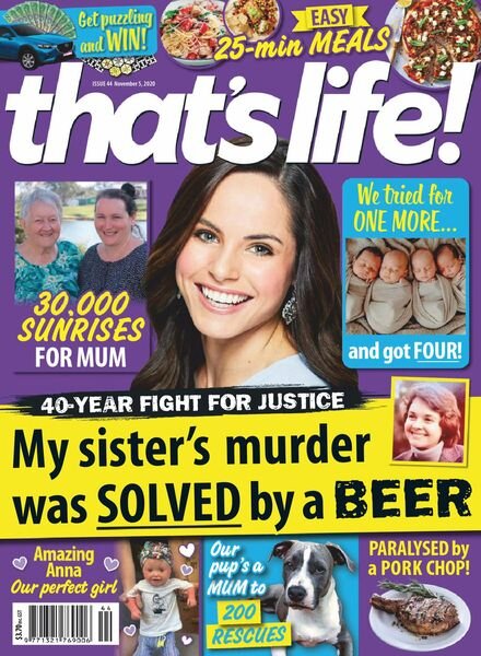 that’s life! – November 05, 2020 Cover