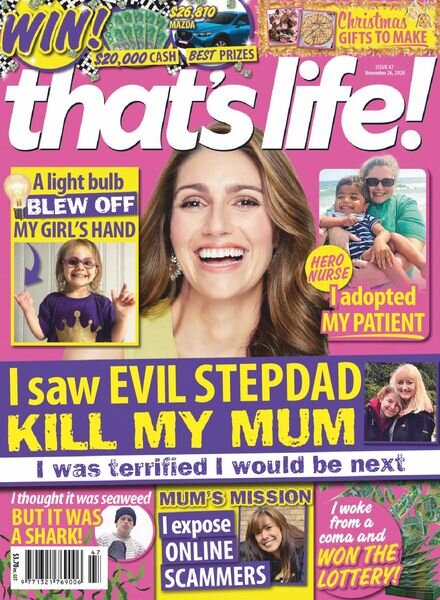 that’s life! – November 26, 2020 Cover
