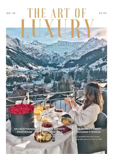 The Art of Luxury – Issue 45, 2020 Cover