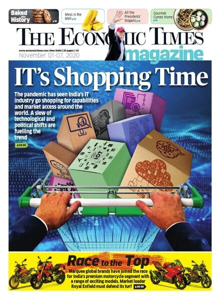 The Economic Times – November 1, 2020 Cover