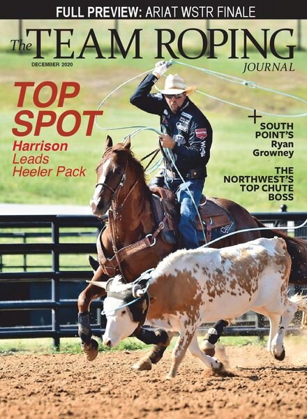 The Team Roping Journal – December 2020 Cover