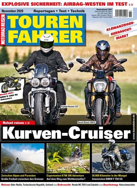 Tourenfahrer – November 2020 Cover