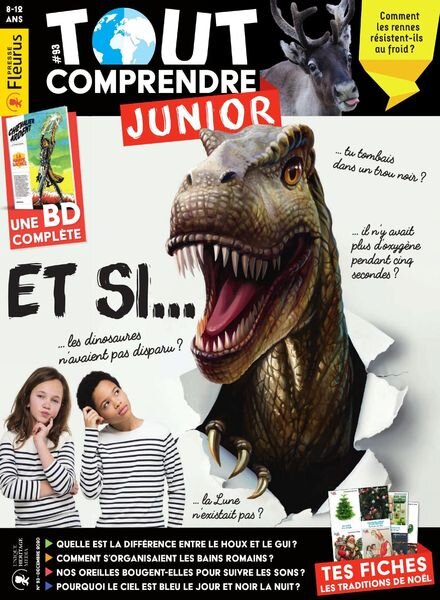 Tout Comprendre Junior – Decembre 2020 Cover
