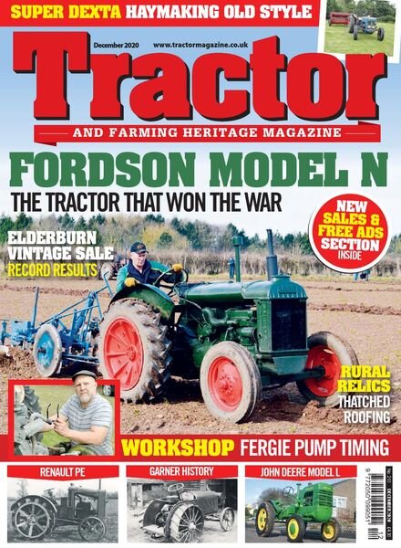 Tractor & Farming Heritage Magazine – December 2020 Cover