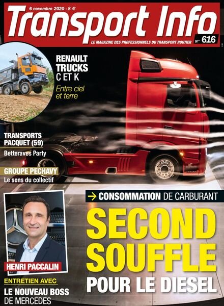 Transport Info – 6 Novembre 2020 Cover
