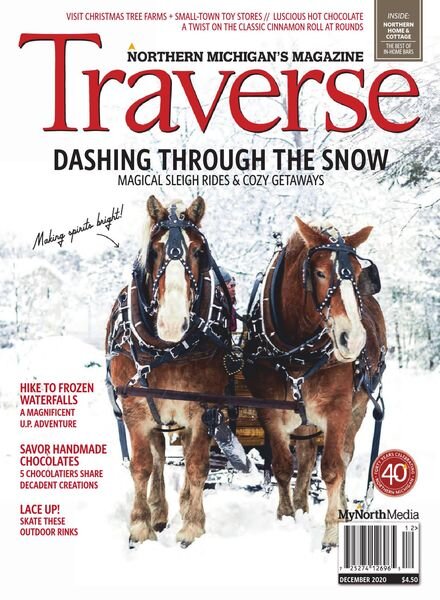 Traverse Northern Michigan’s Magazine – December 2020 Cover