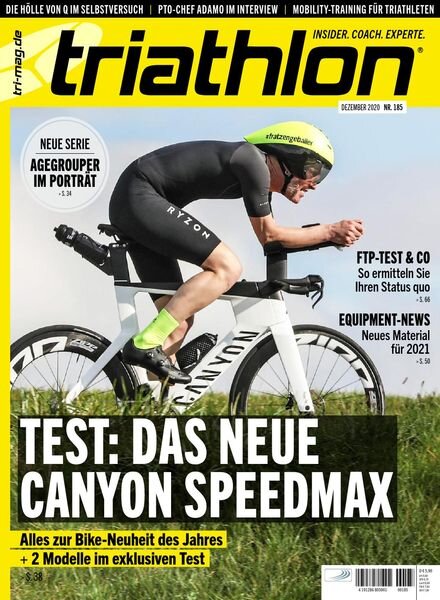 Triathlon Germany – Dezember 2020 Cover