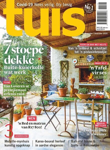 Tuis – November 2020 Cover