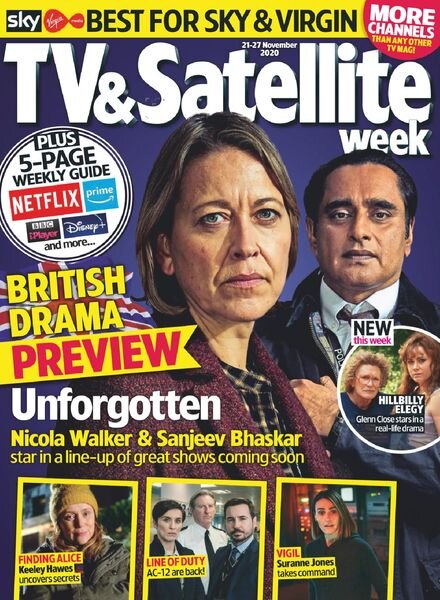 TV & Satellite Week – 21 November 2020 Cover