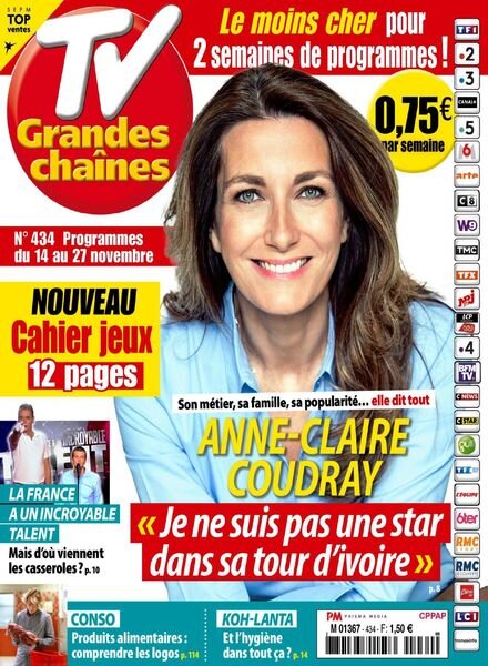 TV Grandes chaines – 14 Novembre 2020 Cover