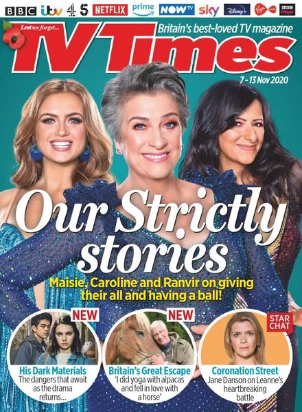 TV Times – 07 November 2020 Cover