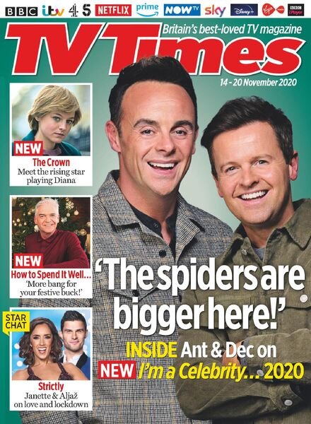 TV Times – 14 November 2020 Cover