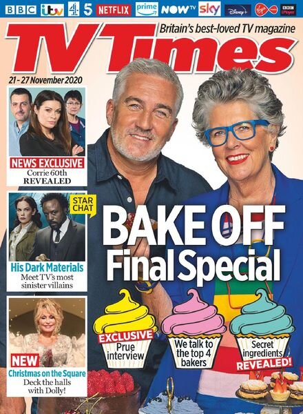 TV Times – 21 November 2020 Cover
