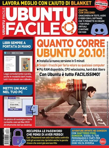 Ubuntu Facile – Dicembre 2020 – Gennaio 2021 Cover