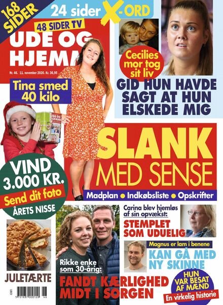 Ude og Hjemme – 11 november 2020 Cover