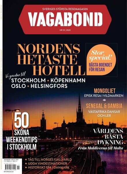 Vagabond Sverige – 05 november 2020 Cover