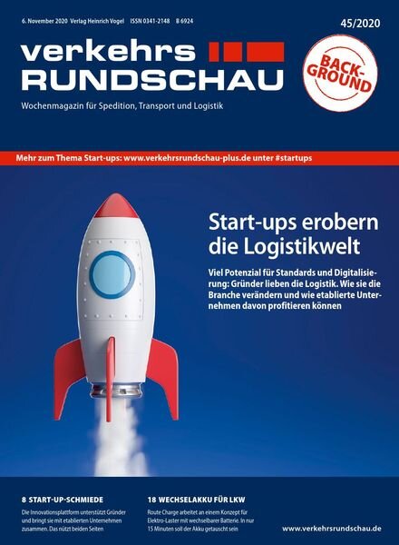 VerkehrsRundschau – 02 November 2020 Cover
