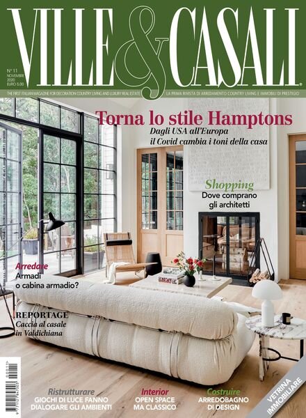 Ville & Casali – Novembre 2020 Cover