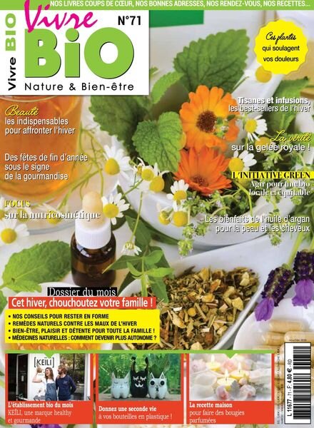 Vivre Bio – Novembre-Decembre 2020 Cover