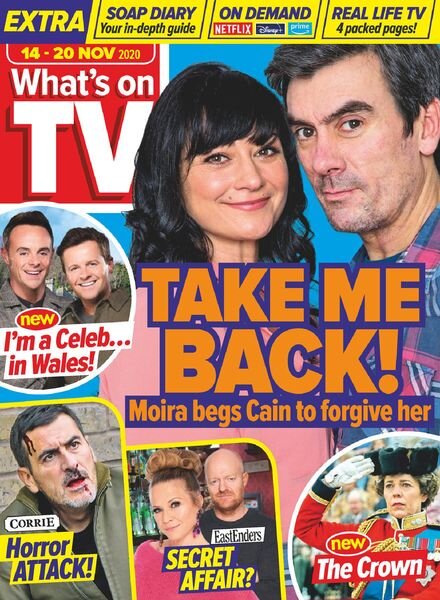 What’s on TV – 14 November 2020 Cover