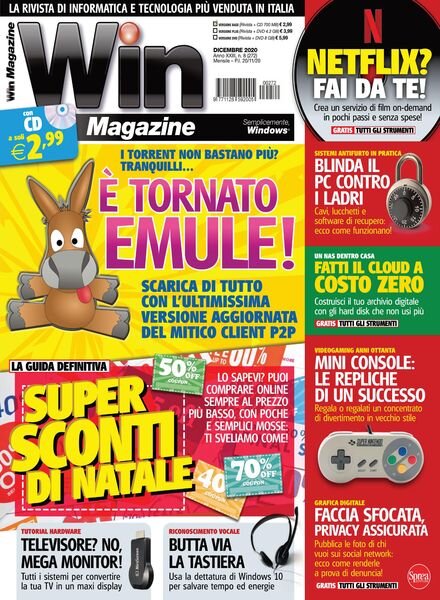 Win Magazine – Dicembre 2020 Cover