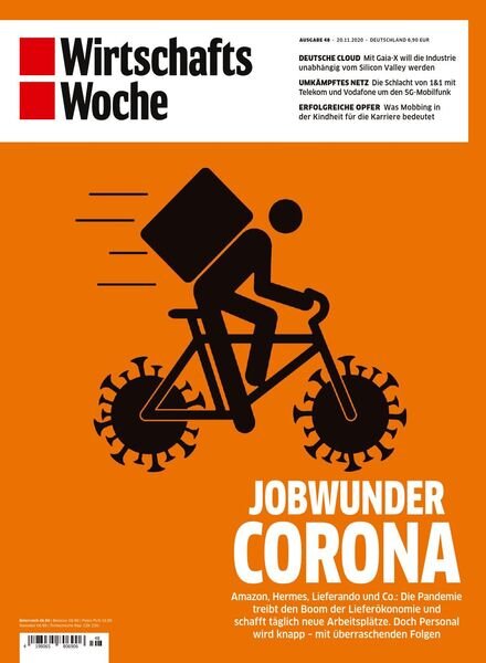 Wirtschaftswoche – 20 November 2020 Cover