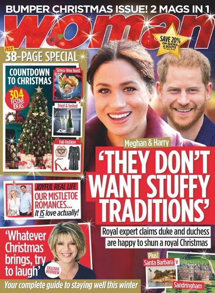 Woman UK – 16 November 2020 Cover