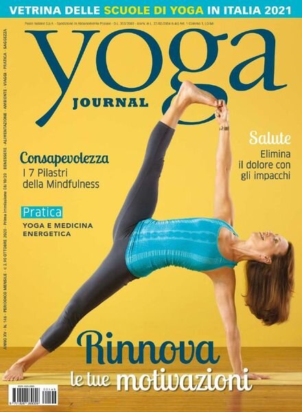 Yoga Journal Italia – Ottobre 2020 Cover
