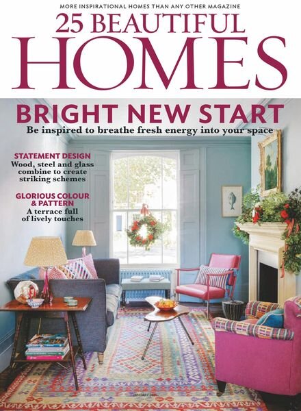 25 Beautiful Homes – January 2021 Cover