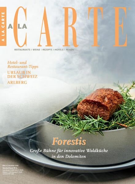 A la Carte Germany – Dezember 2020 Cover