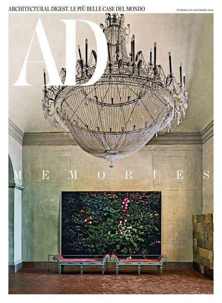 AD Architectural Digest Italia – gennaio 2021 Cover